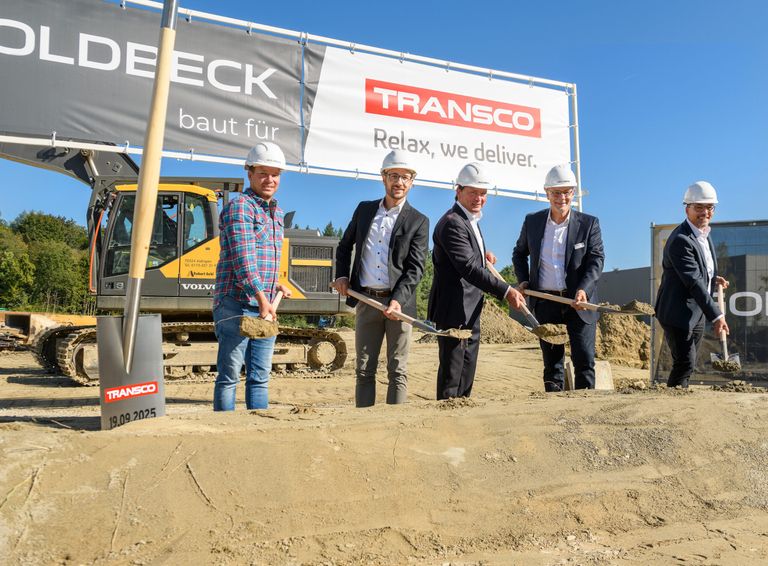 Transco Spatenstich Logistikzentrum Singen 2025